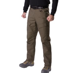 FREE SOLDIER Men's Outdoor Multi Pockets Tactical Pants image