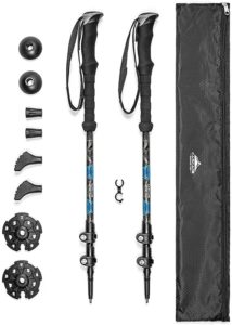 CASCADE MOUNTAIN TECH CARBON FIBER TREKKING POLES image