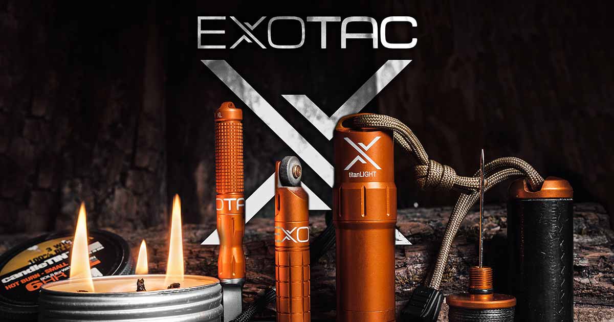 Exotac nanoSTRIKER XL Ferrocerium Fire Starter image