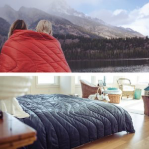 rumpl puffy blanket hiking ambition image