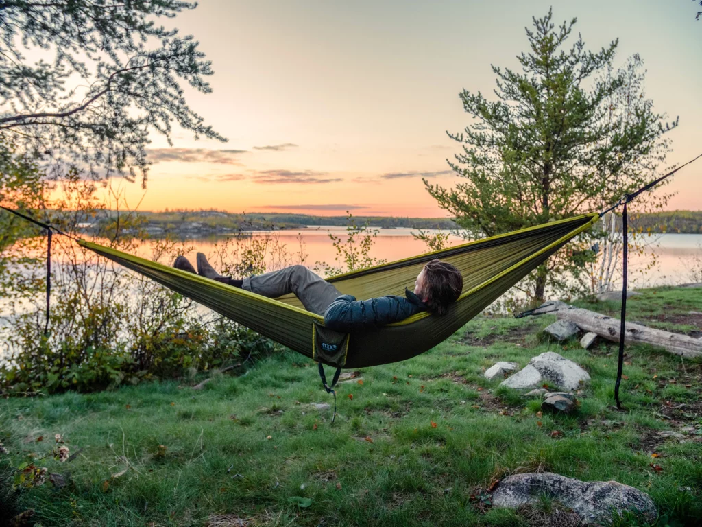 winner outfitters double camping hammock image